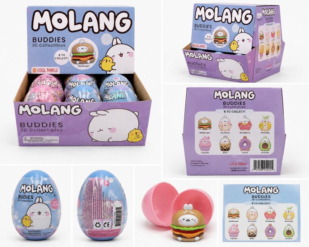 Molang Buddies 3D Collectibles Mystery Egg